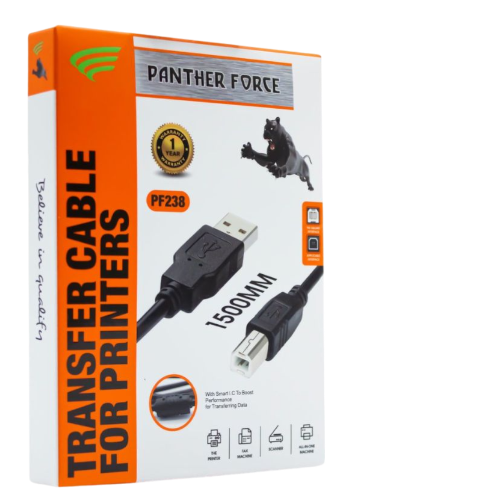 PF238- PANTHER FORCE PRINTER CABLE PF238- PANTHER FORCE PRINTER CABLE